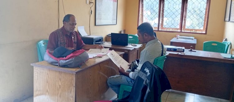 “Polsek Lela Polres Sikka Pantau Perkembangan Koperasi Merah Putih di Desa Hepang Kabupaten Sikka”