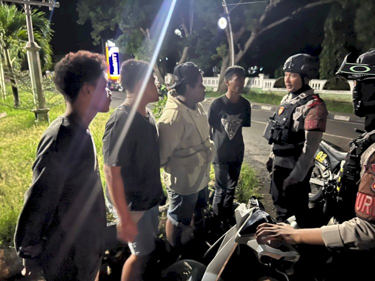 Polres Sikka Tingkatkan KRYD, Polsek Jajaran Bergerak Jaga Keamanan Wilayah