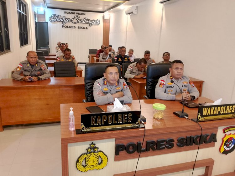 Wakapolri Tekankan Program Ketahanan Pangan dan MBG, Polres Sikka Siap Dukung Penuh