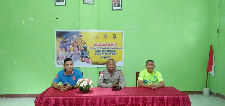 “Generasi Muda Nelle Sikka Didorong Ikut Seleksi Polri 2026 dengan Prinsip BETAH”
