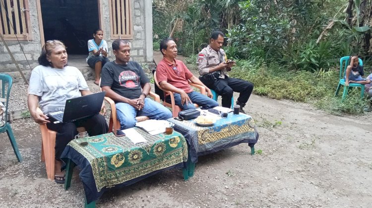 Kelompok Tani Batikwair Lela Kabupaten Sikka Siap Sukseskan Program Ketahanan Pangan Polri