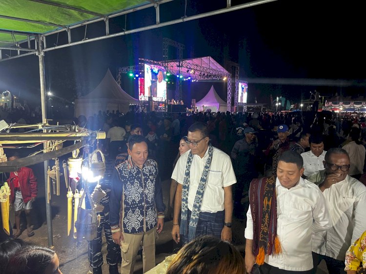 Silent Open Up Guncang Panggung Maumere, Polres Sikka Polda NTT Kawal Ketat Jalannya Acara