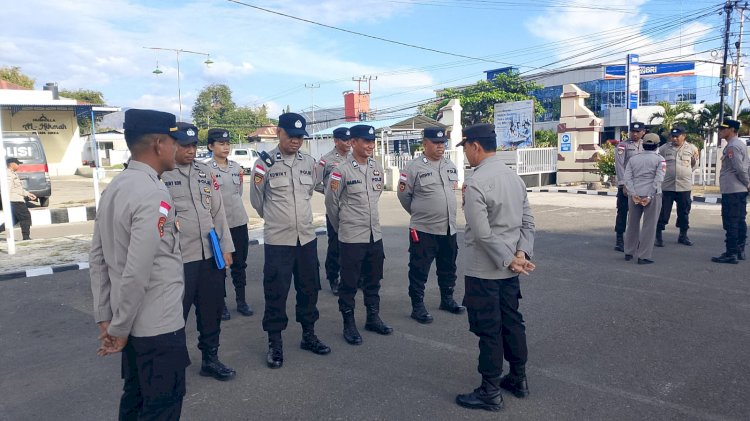 Apel Fungsi hingga Sosialisasi Rekrutmen, Bag SDM Polres Sikka Polda NTT Mantapkan Profesionalisme Personel dan Generasi Penerus