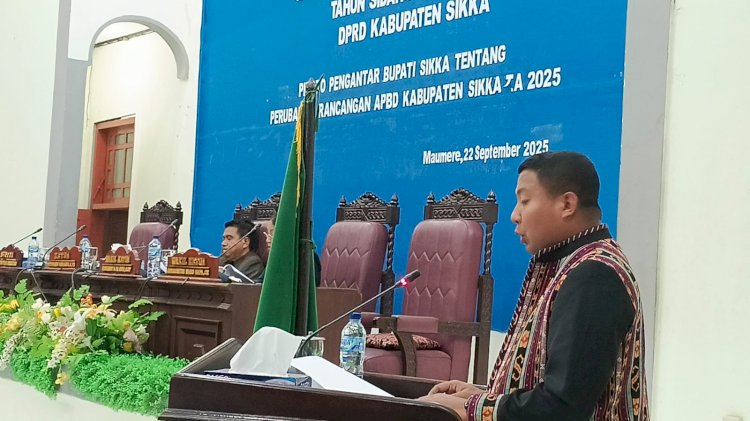 “Situasi Kondusif, Polres Sikka Polda NTT Intensifkan Monitoring Sidang Paripurna DPRD Kabupaten Sikka