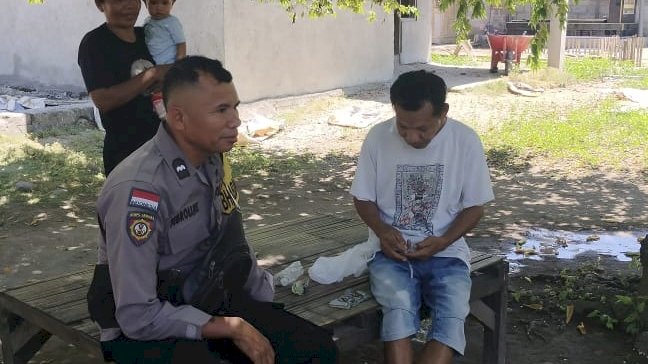 Sambang Bhabinkamtibmas Korowuwu Sikka, Perkuat Sinergi Polisi dan Masyarakat