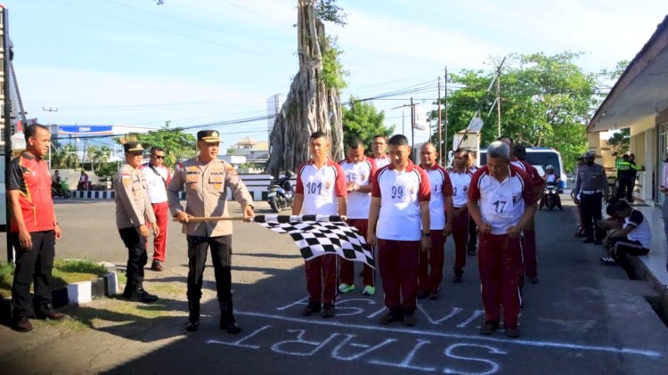 “Uji Fisik dan Mental, Polres Sikka Polda NTT Gelar Bela Diri dan Kesamaptaan Jasmani 2025”