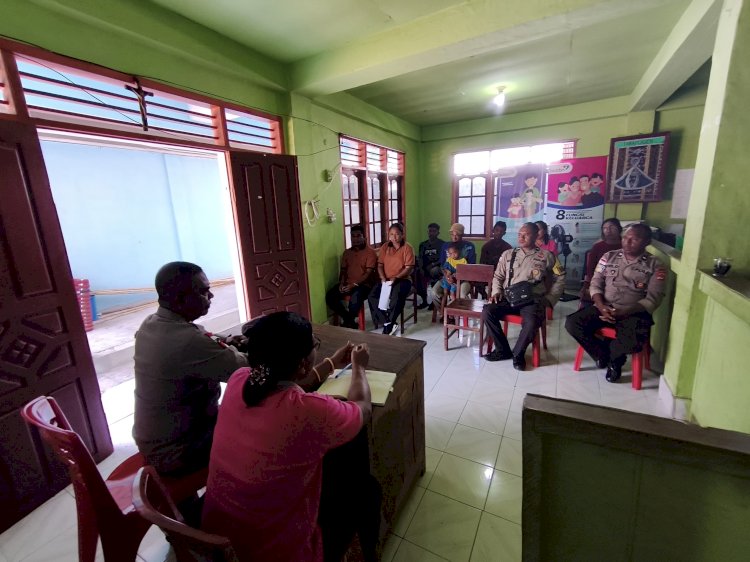 Polsek Nita Polres Sikka Dengarkan Keluhan : Warga Minta Patroli Ditambah dan Edukasi Hukum Diperkuat