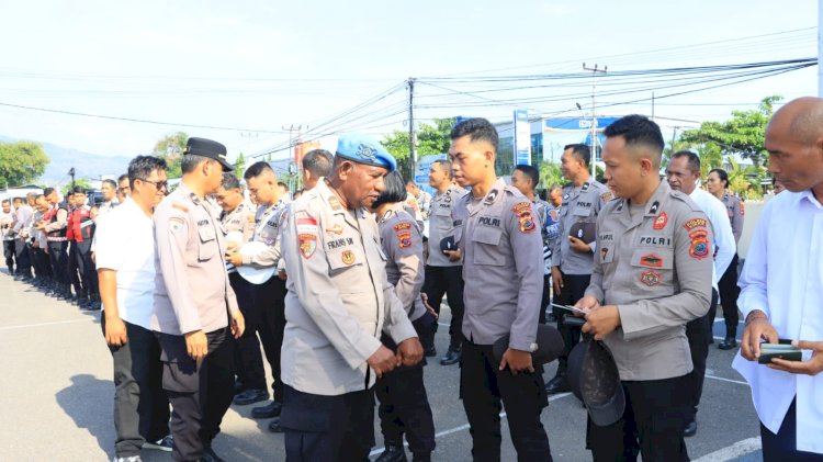 Opsgaktiblin Polres Sikka Polda NTT: Nihil Judi Online, Personel Kena Teguran Disiplin