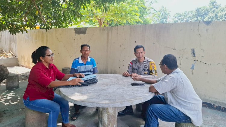 “Bangun Ekonomi Rakyat, Polsek Alok Polres Sikka Polda NTT Gelar Koordinasi Bersama Koperasi Merah Putih”