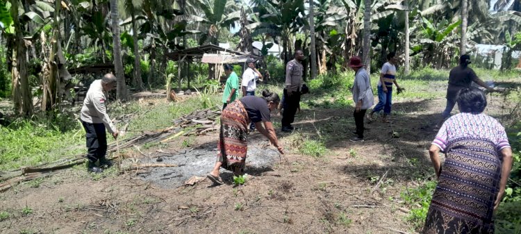 “Bersama Petani, Polres Sikka Polda NTT Wujudkan Lumbung Jagung Kapolda NTT Demi Ketahanan Pangan Nasional”