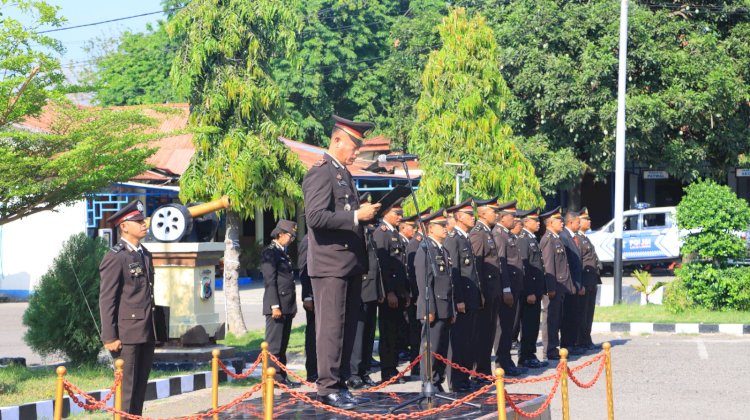 Satu Semangat, Satu Indonesia: Polres Sikka Polda NTT dan Komunitas Ojol-Buruh Kamtibmas Peringati Sumpah Pemuda 2025