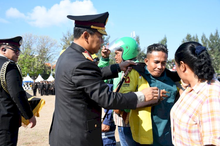 Apel Kebangsaan Polda NTT: Ojol dan Buruh Kompak Jaga Persatuan, Tolak Intoleransi dan Radikalisme