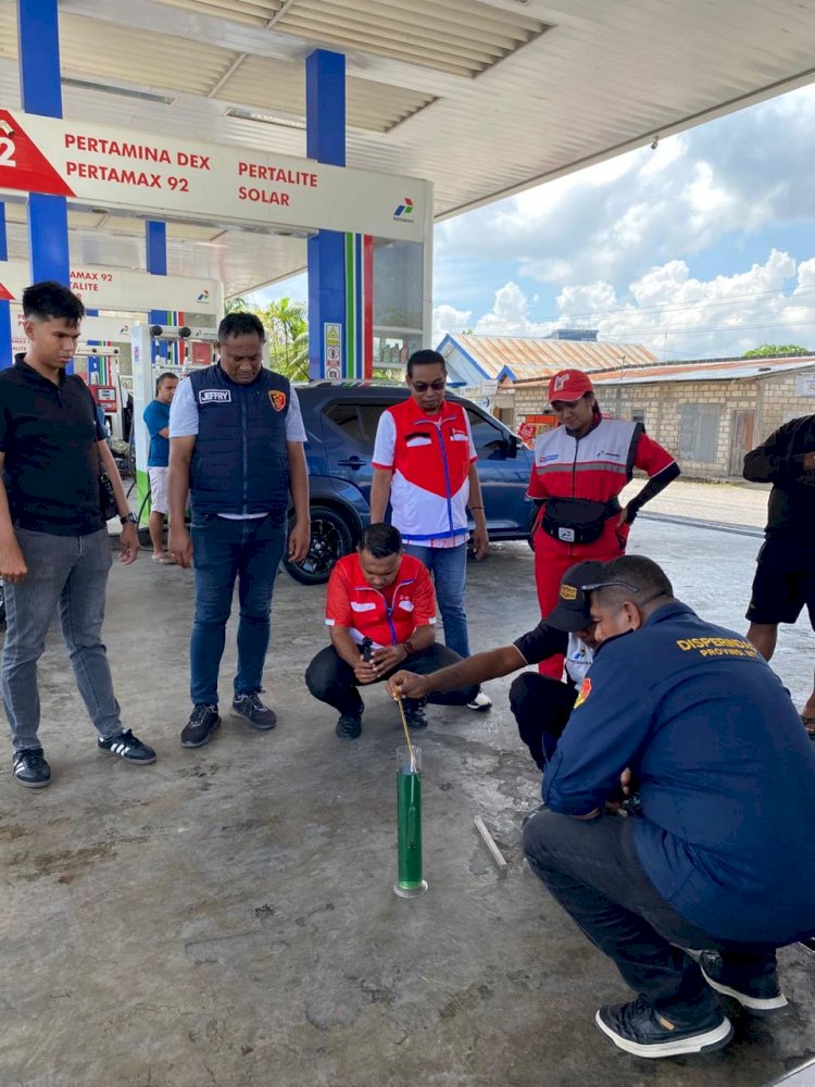 Cegah Kecurangan, Polda NTT Awasi Takaran dan Kualitas BBM Bersubsidi di 16 SPBU Kota Kupang