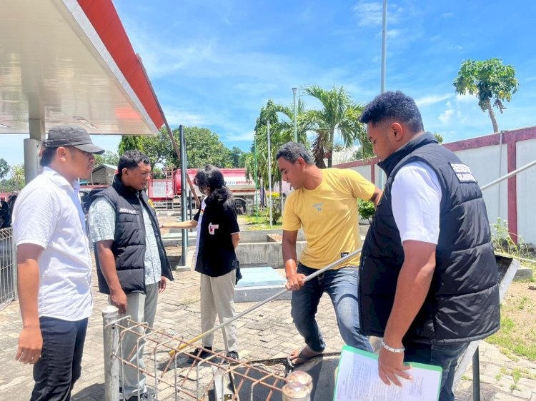 Polres Sikka Pastikan BBM Bersubsidi Tepat Takaran dan Berkualitas: Unit Tipidter Gelar Pengawasan di SPBU Madawat