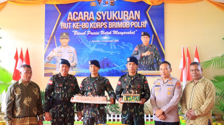 “HUT Ke-80 Brimob di Sikka: Semangat Juang, Keteguhan, dan Dedikasi yang Tak Pernah Padam”