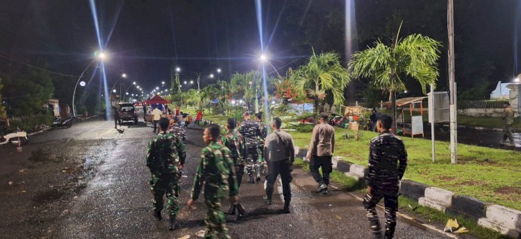 Pub hingga CFN Disambangi Patroli Gabungan, Pemerintah Tegaskan Ketertiban Malam di Maumere