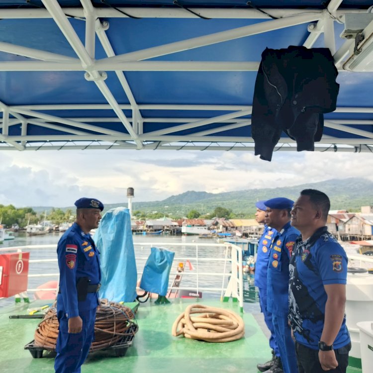 Antisipasi Kejadian Urgent di Laut, Sat Polairud Polres Sikka Polda NTT Perketat Kesiapsiagaan Personel