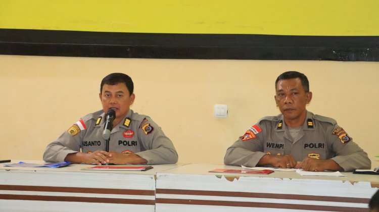 Kabag SDM Polres Sikka Polda NTT Perketat Evaluasi, Profesionalisme Personel Jadi Fokus Utama