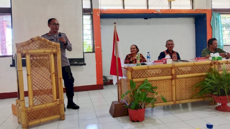 Sertijab Sekcam Nelle, Kapolsek Dorong Kolaborasi Pemerintah dan Aparat Keamanan