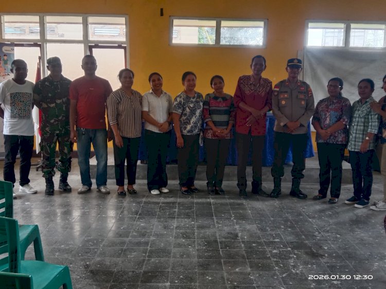 Kehadiran Kapolsek Kewapante Warnai Sertijab Camat Kangae, Simbol Stabilitas dan Keamanan Wilayah