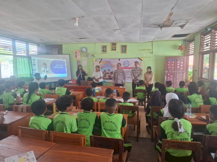 Cegah Luka Psikis Anak, Polres Sikka Polda NTT Masifkan Edukasi Anti Bullying