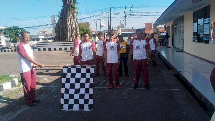 Polres Sikka Polda NTT Asah Ketangguhan Personel, Kesemaptaan Bela Diri dan Samjas Semester I TA 2026 Resmi Dibuka