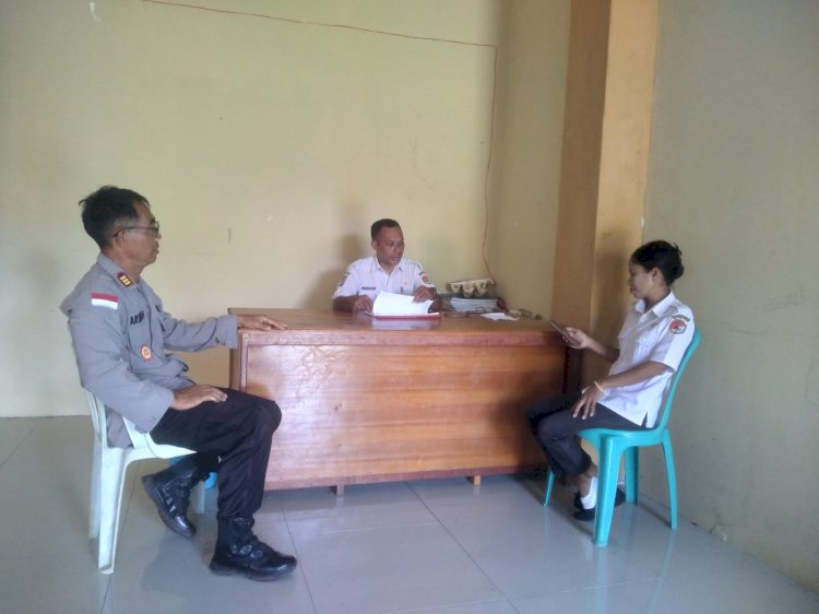 Cegah Bara Konflik Sejak Dini, Polsek Waigete dan Kecamatan Talibura Satukan Langkah Jelang Pilkades