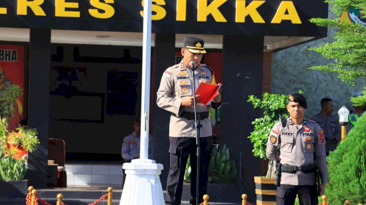 Operasi Ketupat Turangga 2026 Dimulai, Polres Sikka Polda NTT Perkuat Pengamanan Idul Fitri 1447 H