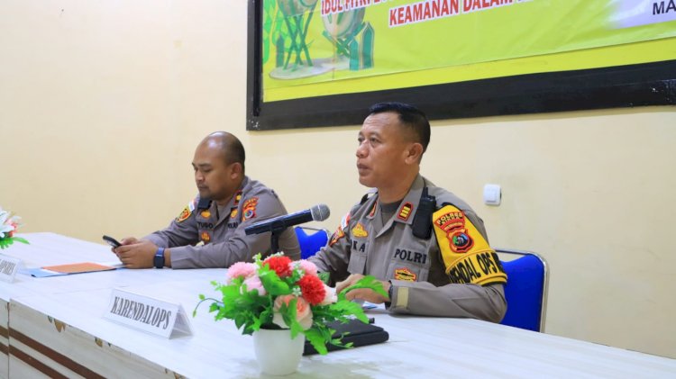 Latpra Ops Ketupat Turangga 2026 Digelar, Polres Sikka Siap Kawal Keamanan Lebaran