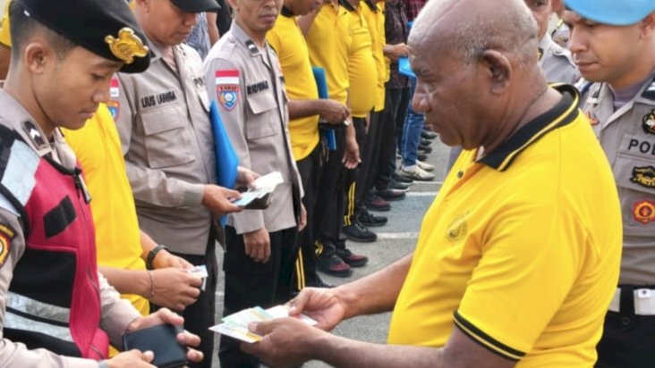 Jaga Wibawa Institusi, Propam Polres Sikka Polda NTT Gelar Operasi Gaktibplin