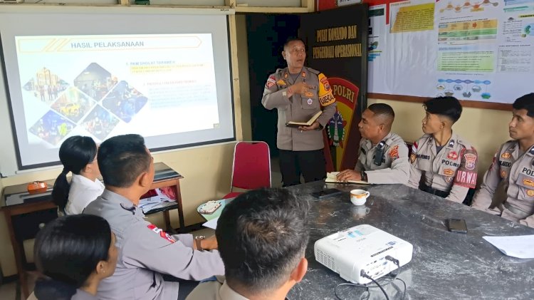 “Operasi Ketupat Turangga 2026 Resmi Ditutup, Polres Sikka Fokus Evaluasi dan Pembenahan Administrasi”