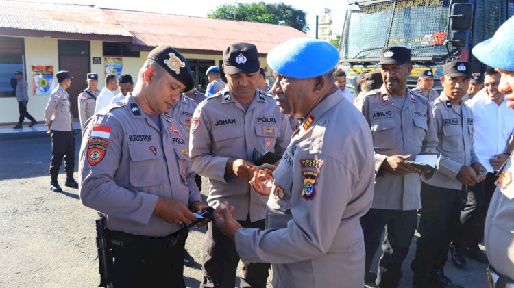 “Langkah Tegas dari Lapangan Apel: Propam Polres Lakukan Operasi Gaktibplin”