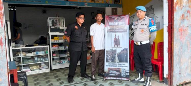 Rekrutmen Polri 2026 Diawasi Ketat, Propam Polres Sikka Ajak Publik Lapor via QR Yanduan