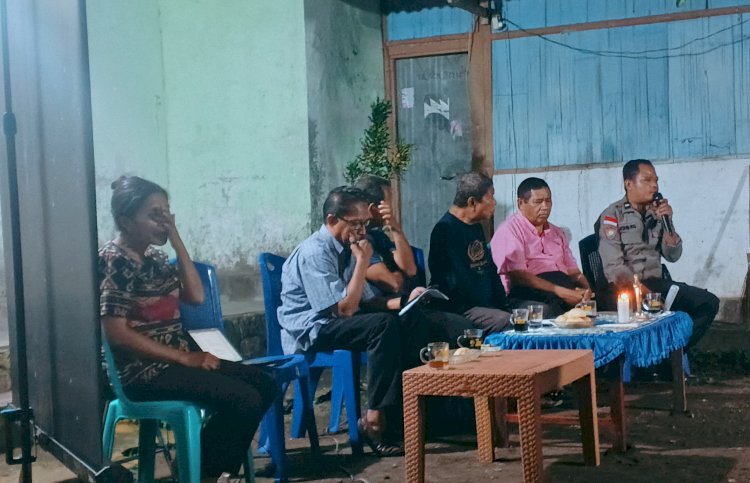 “Implementasi KUHP Baru, Polsek Lela Polres Sikka Intensifkan Sosialisasi kepada Masyarakat Desa Lela”