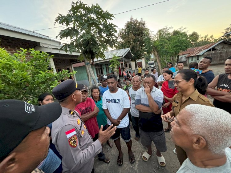 “Dari Laporan 110 ke Kesepakatan Damai: Polres Sikka Sigap Padamkan Bara Konflik Warga”