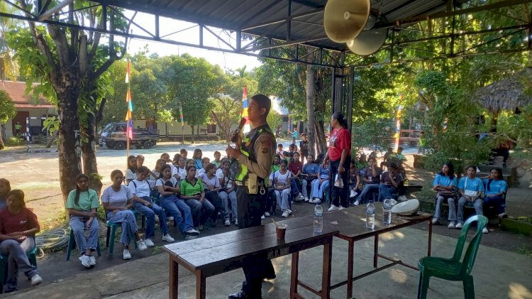 “Strong Point Digelar, Edukasi Dikuatkan: Satlantas Polres Sikka Sikka Tak Beri Ruang Pelanggaran