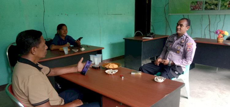 Polsek Bola dan BPP Doreng Perkuat Sinergi, Data Ketahanan Pangan Jagung dan Hortikultura Disatukan