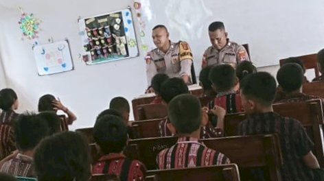 Langkah Tegas Polres Sikka: Cegah Kenakalan dan Krisis Mental Sejak Bangku SD