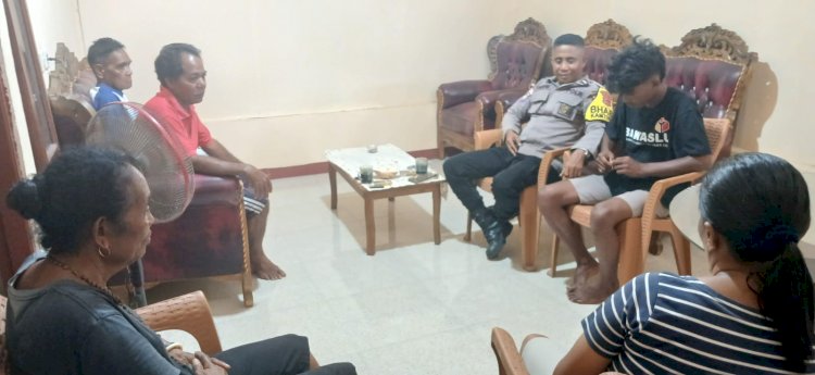 “Saat Harapan Hampir Padam, Bhabinkamtibmas Polres Sikka  Hadir Menyalakan Kembali Asa di Hewuli”