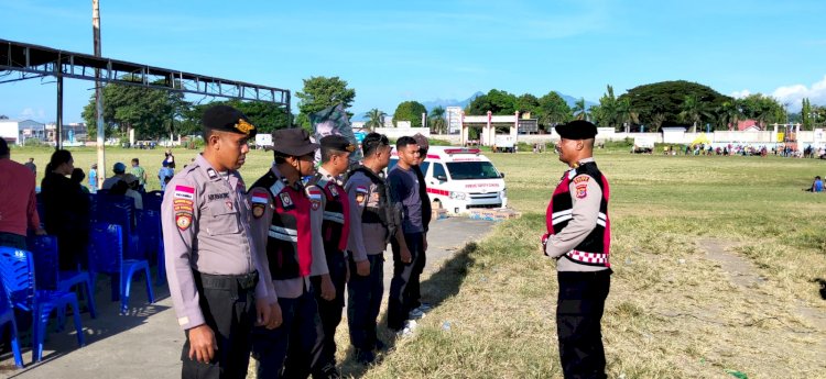 Final Sepak Bola Pelajar Sikka Berlangsung Meriah, Polres Sikka Pastikan Situasi Tetap Kondusif