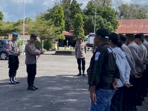 Ruang Demokrasi Dibuka, Potensi Gangguan Diantisipasi: Polres Sikka Siaga Kawal Aksi Mahasiswa