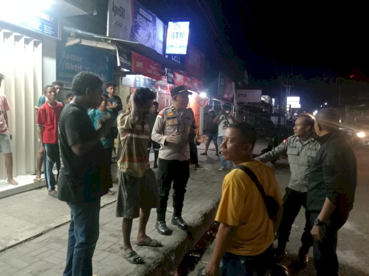“Keributan Pecah di Eks Pasar Geliting, Polres Sikka Bergerak Cepat Redam Konflik dan Cegah Situasi Memburuk”