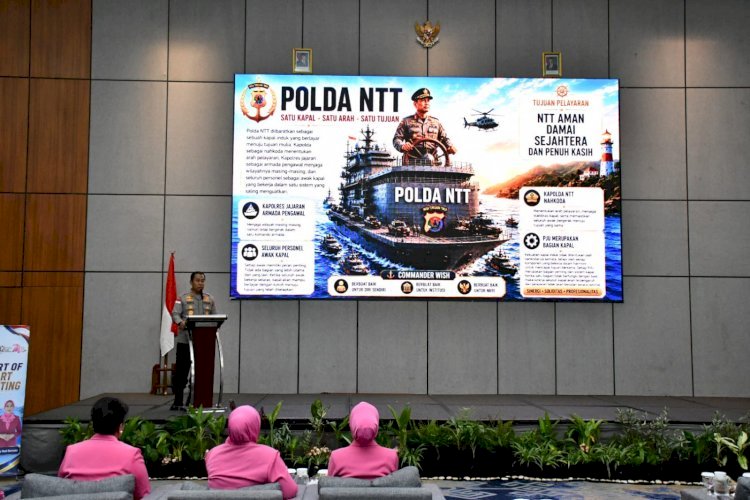 Satu Kapal Menuju Generasi Emas, Polda NTT Gelar Seminar The Art of Smart Parenting Sambut HUT Bhayangkara ke-80 dan HKGB ke-74