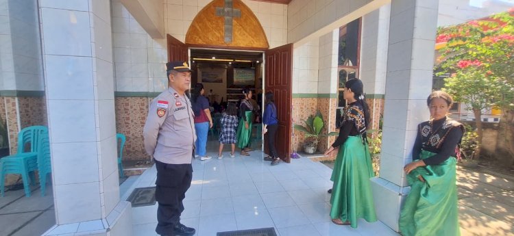 Polres Sikka Kawal Youth Camp dan Muswil GPdI 2026, Semangat Kebangkitan Spiritual Pemuda Kristen Menggema di Maumere