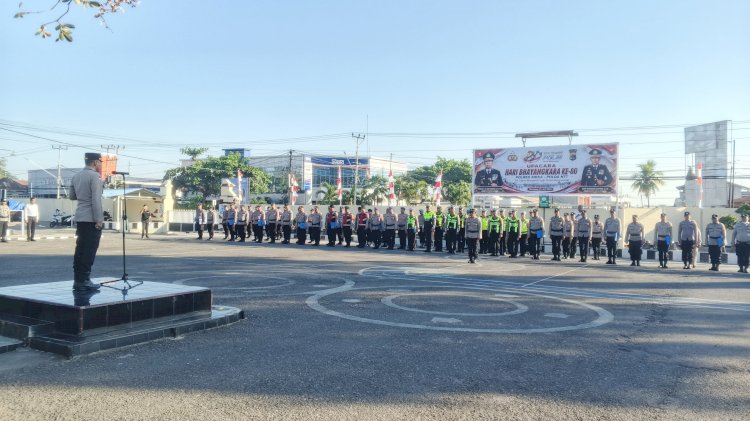 Kapolres Sikka Ingatkan Personel: Di Balik Kesuksesanmu Ada Doa Istri dan Anak, Jangan Nodai Kehormatan Keluarga demi Nafsu Sesaat
