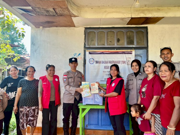 Sarana Kontak Diserahkan, Kepercayaan Publik dan Sinergitas Polri-Warga Terus Diperkuat