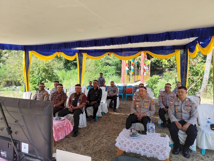 895 Jembatan Diresmikan Serentak, Ledagoba Sikka Jadi Simbol Kehadiran Negara di Pelosok Negeri
