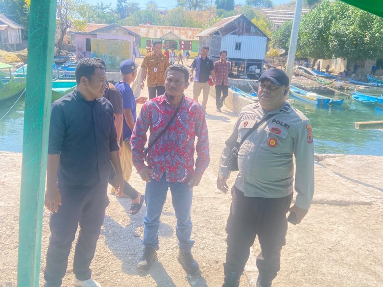 Dari Panen Raya hingga Tinjau Pabrik Es, Polres Sikka Pastikan Kunjungan Bupati Sikka Berjalan Aman