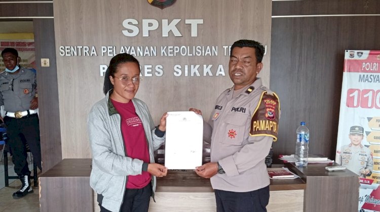Sejak Jumat Petang Putus Kontak, Pria Asal Lela Dilaporkan Hilang ke Polres Sikka