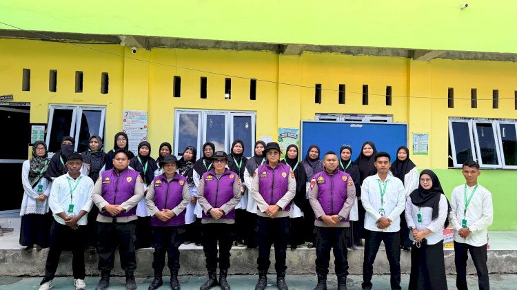 “Gempa Mengguncang, Semangat Tak Boleh Tumbang: Polres Sikka dan Tim Psikologi Polda Bali–NTT Pulihkan Trauma, Bangkitkan Kembali Semangat Belajar Siswa”